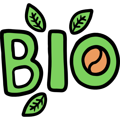 Le mot 'BIO' en lettre