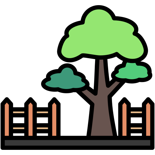 Cours et jardin