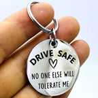 Porte clés 'Drive Safe'