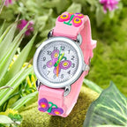 Montre pour enfant à quartz – Modèle Papillon