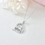 Collier pendentif avec cheval