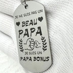 Porte-clés 'Beau papa'