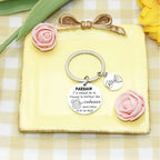 Porte-clés avec inscription 'Parrain'