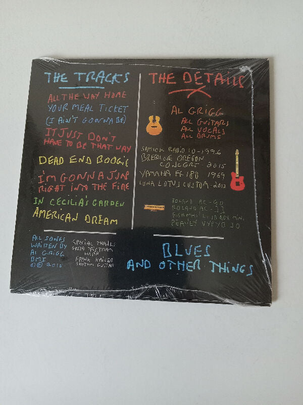 Al Grigg blues and other things CD