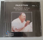 Pakistan Vol.1 Nusrat Fateh Ali Khan Concert à Paris CD
