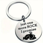 Porte-clé 'Just one more rock'