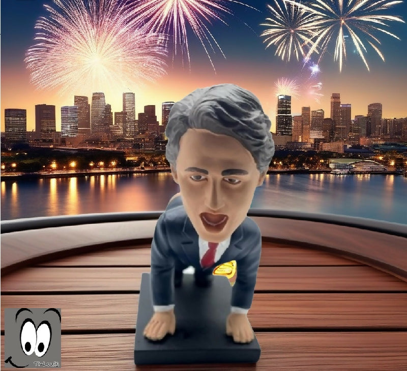 Porte crayon Justin Trudeau modèle 2