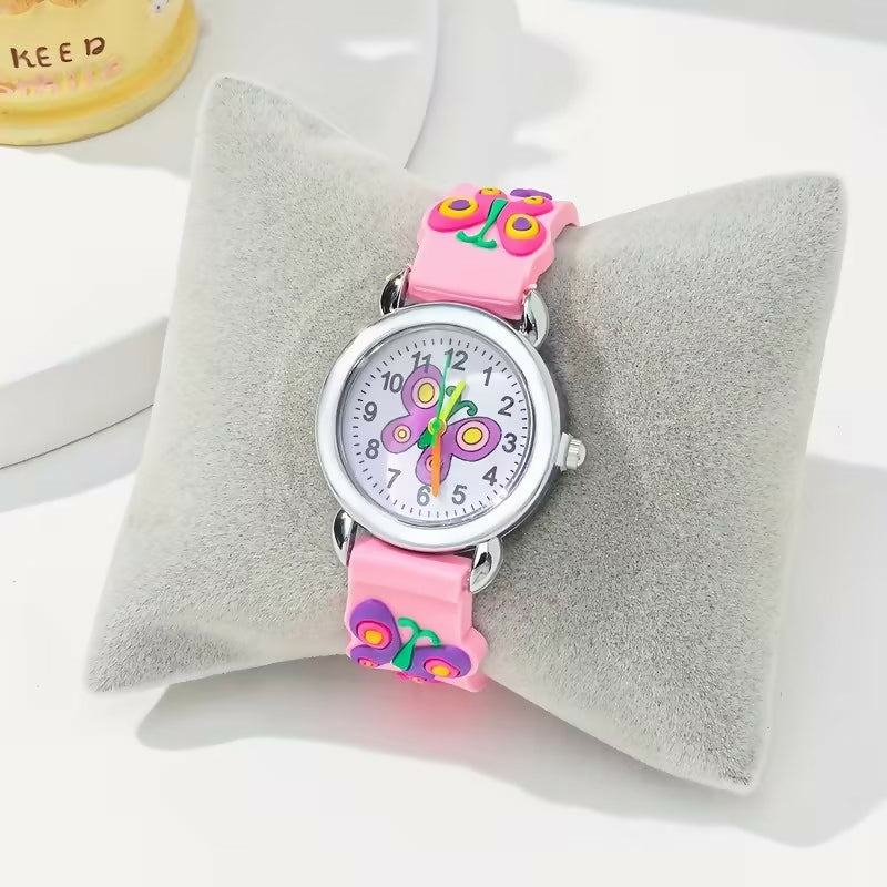 Montre pour enfant à quartz – Modèle Papillon