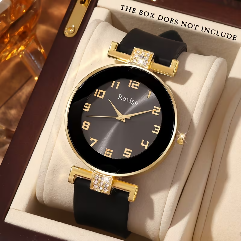 montre femme noir